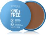 Rimmel Kind & Free Pressed Powder mattító púder árnyalat 50 Deep 10 g