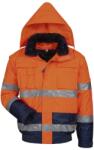 Elysee Jacheta Elysee VOLKER, portocaliu/albastru marin, mas. XL (23559/XL)