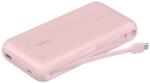 Belkin Boost Charge Power Bank 20K 20000mAh 1xUSB 1xUSB-C 30W rózsaszín (BPB024HQPK)