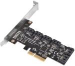 SilverStone 6 Ports SATA Gen3 (6Gbps) Non-RAID PCI Express Gen3 x2 card (SST-ECS06)