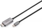 ASSMANN Mini DisplayPort HDMI 2.0 Átalakító Fekete 1m DB-340109-010-S (DB-340109-010-S)