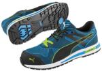 PUMA Pantofi de protectie Puma Safety BLAZE KNIT, S1P HRO SRC, albastru/negru/verde, mas. 46 (643060/46) - bricolaj-mag