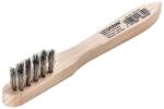 LESSMANN - Perie pentru bujii din otel inoxidabil ondulata 0, 15x150mm [125231] (125231)