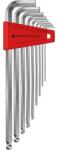 PB Swiss Tools Set chei hexagonale in L cu cap sferic PB Swiss Tools PB212, lungi, 1.5-10mm, 9 piese (PB212.LH-10) - bricolaj-mag Cheie imbus