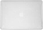 Tech-protect SmartShell Műanyag hátlap védőtok Apple MacBook Air 13 (2018 / 2019 / 2020) csillogó átlátszó