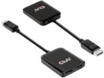 Club 3D DisplayPort 1.4 HDMI 2.0 Átalakító Fekete 20cm CSV-7200H (CSV-7200H)