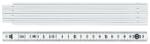 FORTIS - Metru pliabil alb din fag 2m/16mm [4317784787741] (4317784787741) - bricolaj-mag Vinclu