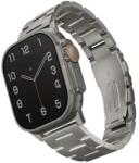 UNIQ Osta Apple Watch 42/44/45/49mm fém szíj titánium ezüst (UNIQ-49MM-OSTASIL) - ipon