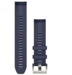 Garmin Marq QuickFit 22mm szilikon szíj kék ezüst csat (010-13225-02)