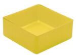 LA-KA-PE Cutie depozitare LA-KA-PE E40/2 99x99x40mm galbena (E40/2GELB) - bricolaj-mag