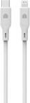 DVICED USB 2.0 Type C Lightning Töltő/adat Fehér 1.25m DV110004 (DV110004)