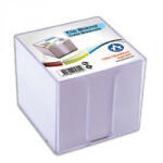 Bluering Kockatömb tartó műanyag 10x10x9cm, víztiszta