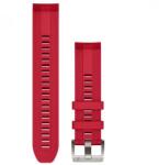 Garmin Marq (Gen 2) óraszíj 22mm plazma piros szilikon (QuickFit) (010-13225-03)