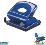 RAPID FMC25 Lyukasztó kétlyukú 25 lap fém kék (5000283)