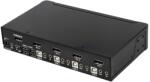 StarTech 4 Port DisplayPort KVM Switch - 4K 60Hz - Single Display - Dual Port UHD DP 1.2 USB KVM Switch (SV431DPUA2)