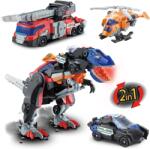 VTECH Switch & Go dinoszauruszok - Super-T-Rex 3 az 1-ben robot készlet (80-549504)