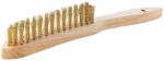 FORTIS - Perie manuala din sarma pentru neferoase, 4 randuri, 0.3mm [4317784789646] (4317784789646) - bricolaj-mag
