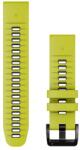 Garmin Óraszíj 22 mm lime/grafit szilikon (QuickFit) (010-13280-03)