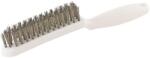 LESSMANN - Perie manuala din sarma de inox 0.35mm cu 4 randuri [185441] (185441)