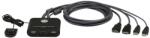 ATEN 2-Port USB FHD HDMI Cable KVM Switch CS22HF (CS22HF)