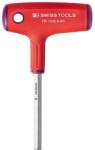 PB Swiss Tools Surubelnita hexagonala PB Swiss Tools 1206, maner in T, HEX8x80mm (PB1206.8-80) - bricolaj-mag Cheie imbus