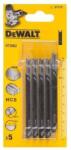 DeWALT - Panza fierastrau HCS pentru lemn, placi aglomerate, contraplaci max. 60mm, 5 bucati [DT2062-QZ] (DT2062-QZ) - bricolaj-mag Panza fierastrau