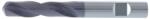 Fortis Burghiu pentru metal Fortis, VHM 3xD, tip UNI, TiAlN, coada HB, cilindrica, 8.8x47/89mm (4317784713337) - bricolaj-mag Burghiu