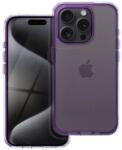 MATRIX Apple iPhone 16 Pro Max hátlap tok kameravédő peremmel lila