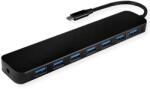 VALUELINE USB 3.2 Gen 1 Hub 7 Ports Type C connection cable with Power Supply (14.99.5040)