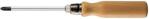 Fortis Surubelnita in cruce Fortis, maner lemn, PH2x100mm (4317784791304) - bricolaj-mag Surubelnita