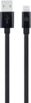DVICED USB Lightning Töltő/adat Fekete 1.25m DV120002 (DV120002)