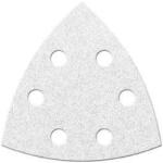 Fortis - Disc abraziv triunghiular 94mm, K40, alb, 6 gauri, 6 bucati [4317784781275] (4317784781275) - bricolaj-mag