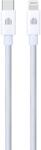 Dviced USB 2.0 Type C Lightning Töltő/adat Fehér 1.25m DV120006 (DV120006)