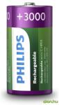 Philips Rechargeable NiMH baby akku (C) 3000mAh 2db (R14B2A300/10)