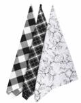 Forbyt Leaf fekete 45 × 70 cm, 3 darab (040500-LEAFLECERA)