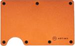 Artimo Wallet - Aluminum Series - Orange - RFID blokkolós alumínium kártyatartó pénztárca - narancssárga (artimo-wallet-alu-orange) - ipon