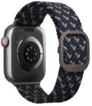 UNIQ Aspen Designer Edition fonott szíj Apple Watch 42/44/45/49mm kék (UNIQ-45MM-ASPDEOBLU)