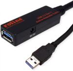 Roline USB 3.0 Hosszabbító Fekete 20m 12.04. 1072 (12.04.1072)