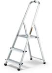 IRIS TOOLS HL-300-3S 3 (2+1) lépcsős alumínium létra összecsukható 125 kg teherbírás (HL-300-3S)