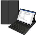 Haffner iPad Air 4 (2020)/iPad Air 5 (2022) 10.9 védőtok on/off funkcióval Apple Pencil tartóval billentyűzettel fekete OEM (FN0375)