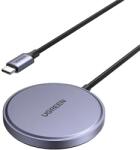 UGREEN W703 Vezeték nélküli MagSafe töltőpad 15W szürke (55206)