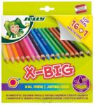Jolly X-Big színesceruza készlet extra vastag 15+1 darabos (3099-0150)