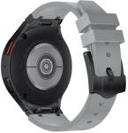 MYBANDZ Element szilikon óraszíj Samsung Galaxy Watch 4-5-6 20mm antracitszürke-fekete (532754)