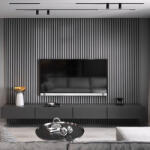 Larata Design Akusztikus falpanel ANTRACIT 60x280 cm (FPAKA60)
