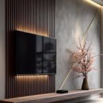 Larata Design Akusztikus falpanel DIÓ 60x280 cm (FPAKD60)