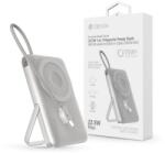 DEVIA Extreme Speed Mágneses vezeték nélküli Powerbank 10000mAh 22.5W USB-C ezüst (ST112841)