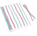 Kolink Core Pro fonott kábelhosszabbító kit 12V-2x6 Type 2 fehér-kék-pink (COREPRO-EK-12VT2-BBP)