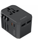 CHOETECH PD6045 Univerzális GaN USB travel adapter (PD6045)