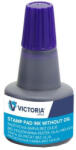 Victoria Bélyegzőfesték, 30 ml, VICTORIA OFFICE, kék (VOBFK) (460C2)