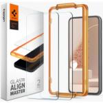 Spigen Glastr Alignmaster kijelzővédő fólia Tempered Glass (edzett üveg) Samsung Galaxy S23 FE SM-S711 2 darabos szett (RS148667)